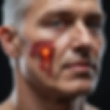 Visualization of advanced imaging technology used in carotid artery diagnostics