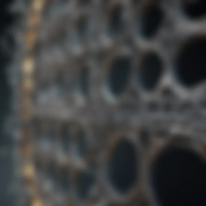Illustration showcasing the types of latices in various scientific domains