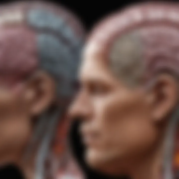 Comparison of MRI findings in anoxic brain injury cases