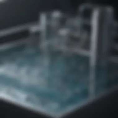 Schematic Overview of Aqueous Water Filtration Detailed schematic of an aqueous water filter system