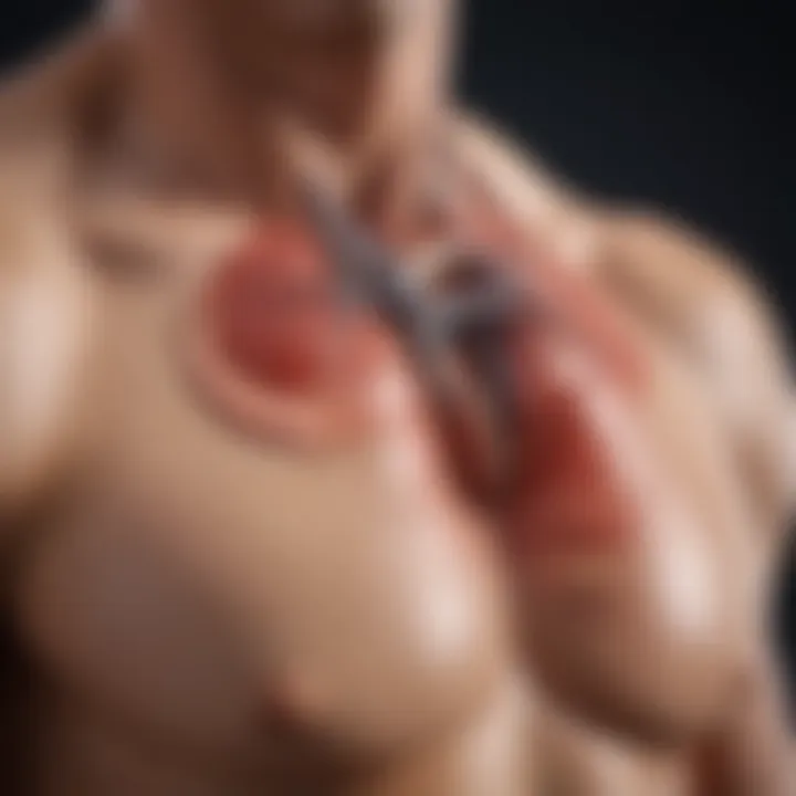 Infographic summarizing lifestyle factors affecting left ventricular hypertrophy.