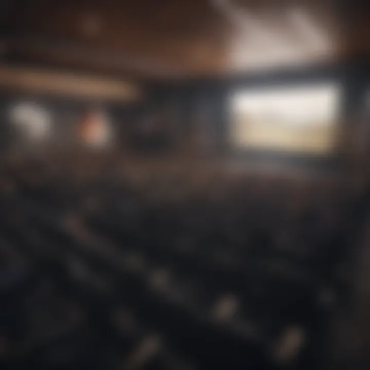 Lecture hall filled with students attentively learning from a distinguished professor