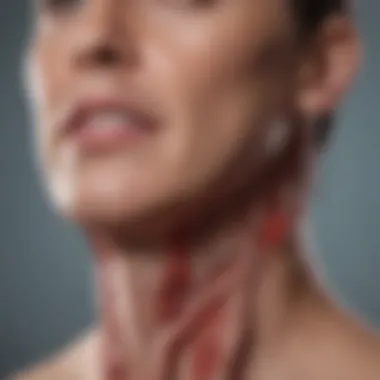 Illustration of risk factors associated with carotid artery diseases