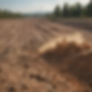 Visual analysis of the environmental impact of bentonite soil