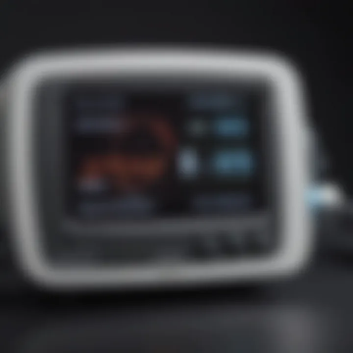 User-friendly interface of Omron blood pressure monitors