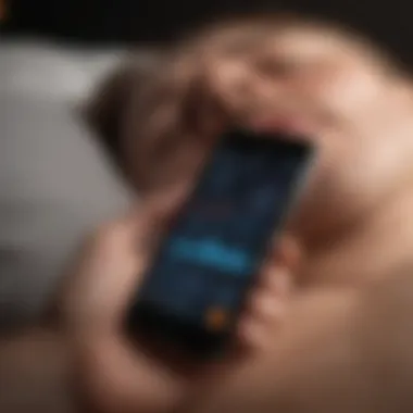 Data Insights from Sleep Monitoring A visualization of data analysis related to sleep patterns collected through mobile monitoring systems.
