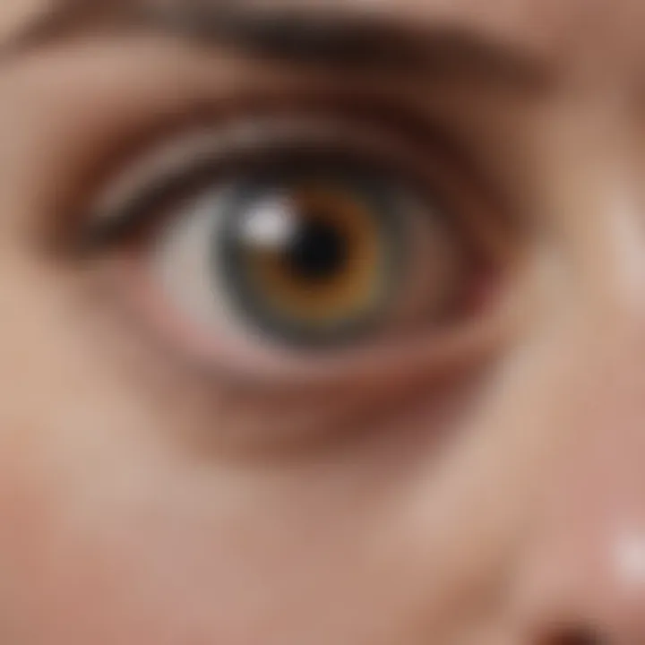 Genetic chart illustrating eye color inheritance