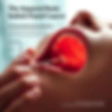 The Importance of Early Detection in Soft Palate Cancer Infographic on early detection of soft palate cancer