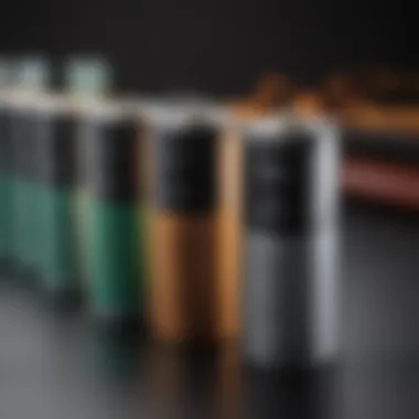Energy Density Comparison Graph showcasing the increased energy density of silicon batteries versus traditional batteries