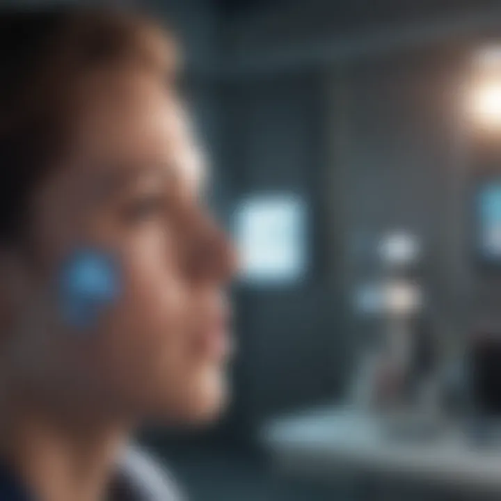 Innovative healthcare technology showcasing digital health solutions