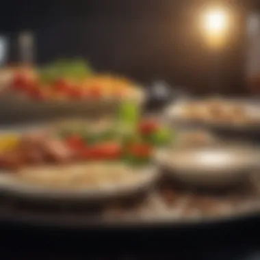 Dietary Changes to Enhance Bone Density A balanced meal showcasing foods high in calcium and vitamin D