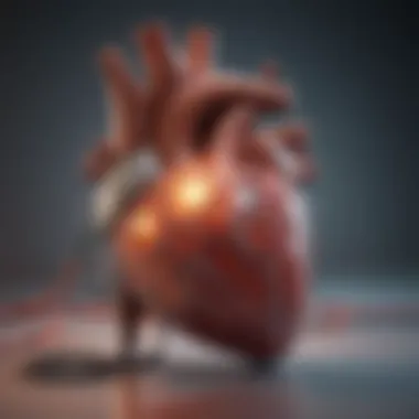 Electrical Activity in Atrial Fibrillation Illustration depicting the electrical activity of the heart during atrial fibrillation