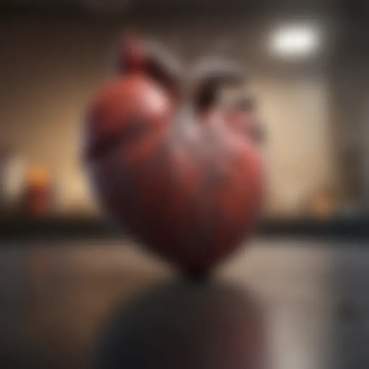 Visual representation of risk factors associated with atrial fibrillation