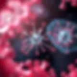 Detailed illustration of immunotherapy mechanisms in colorectal cancer treatment