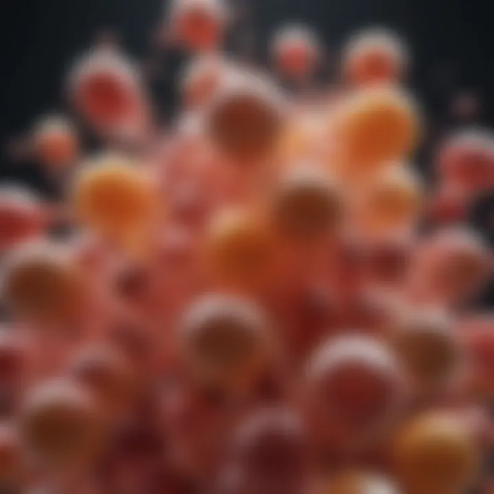Visual representation of various lipid types and their characteristics