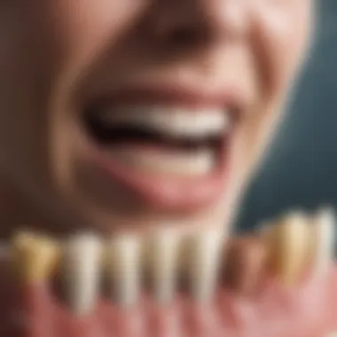 Visual representation of various types of periodontal diseases
