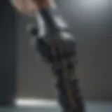 A futuristic prosthetic limb showcasing advanced technology and design