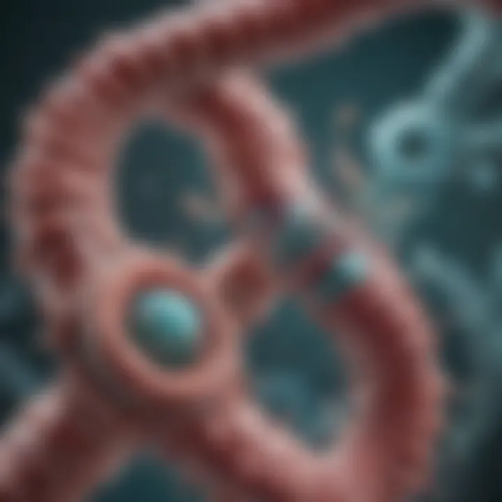 Illustration of biological mechanisms shared by colon and ovarian cancer