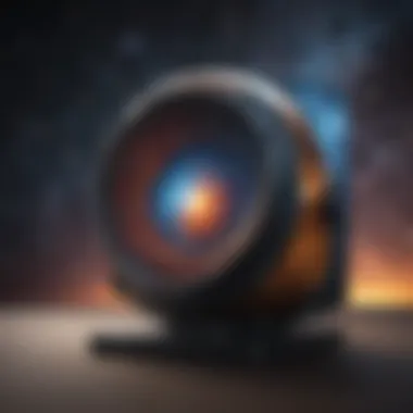 Cosmic Microwave Background Radiation A visually captivating image of the cosmic microwave background radiation, showcasing the universe's early state.