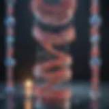 Conceptual illustration of mRNA technology enabling vaccine development.