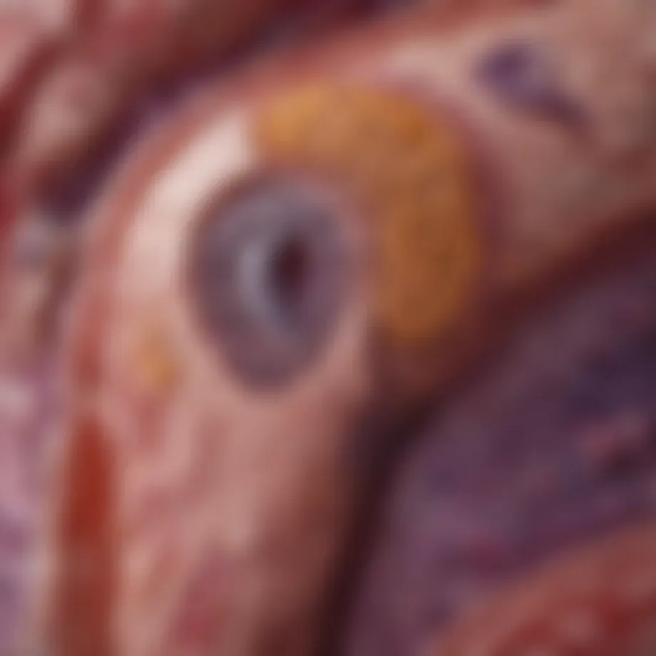 Detailed diagram of pancreatic anatomy highlighting various cell types and structures