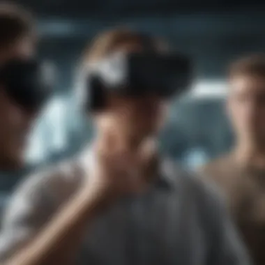 Ethics in Virtual Reality Group discussion about virtual reality ethical considerations