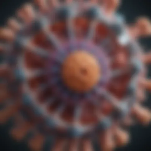Illustration depicting the HPV virus structure