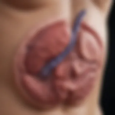 The Role of the Pancreas in Diabetes Visual representation of the pancreas and insulin production