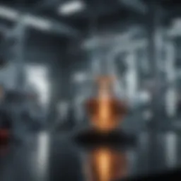 Laboratory environment showcasing advanced research equipment