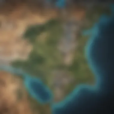 Major Sources of Methane Emissions Map showing major sources of methane emissions