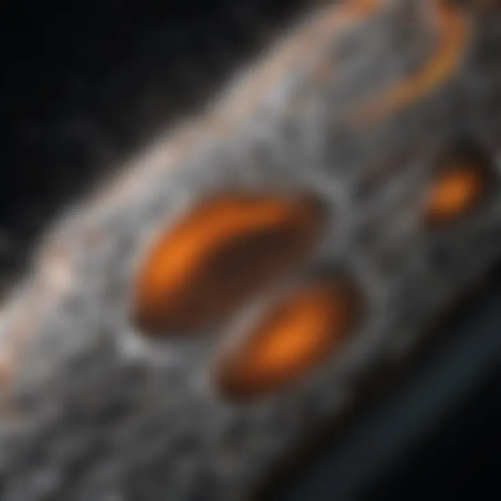 Visual representation of mold filling dynamics influenced by viscosity.