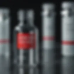 Visual representation of the BCG vaccine vial