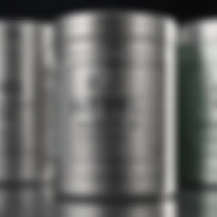 Product labels highlighting nickel-free items