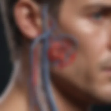 Physiological Mechanisms of AFib and Mental Health Diagram illustrating the physiological mechanisms connecting AFib and mental health.