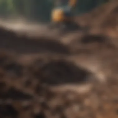 Techniques for Soil Remediation Illustration of contaminated soil being treated with bioremediation techniques