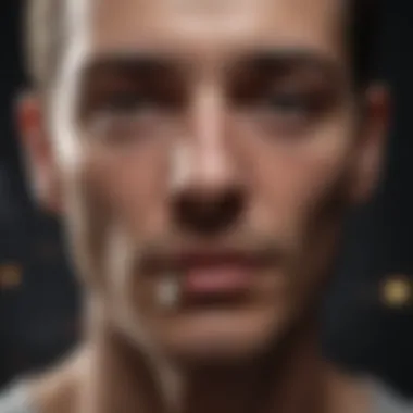 Visualization of societal implications of tobacco addiction