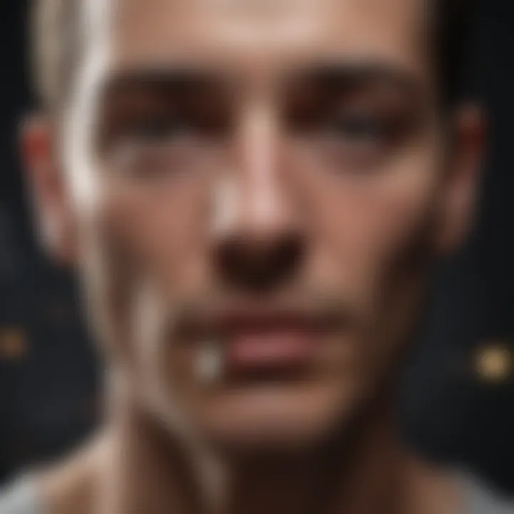 Visualization of societal implications of tobacco addiction