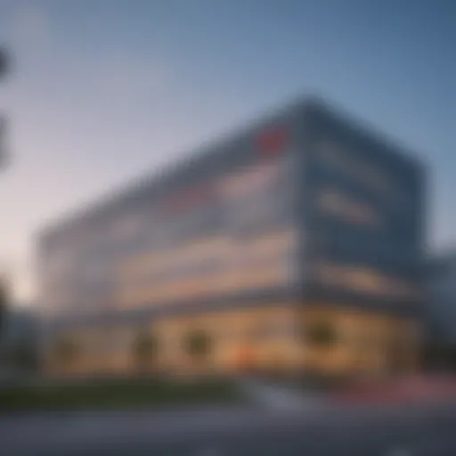 Corporate headquarters of Thermo Fisher Scientific in China showcasing modern architecture