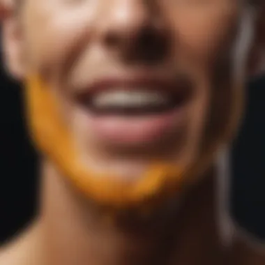 Integrating Turmeric into Holistic Dental Health Artistic representation of holistic dental care practices incorporating turmeric