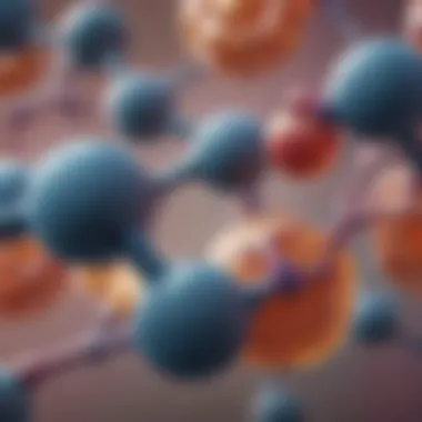 The Molecular Structure of Amino Acids Illustration depicting the structure of amino acids