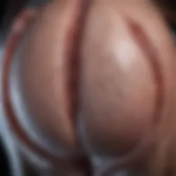 High-resolution ultrasound scan showcasing prostate gland