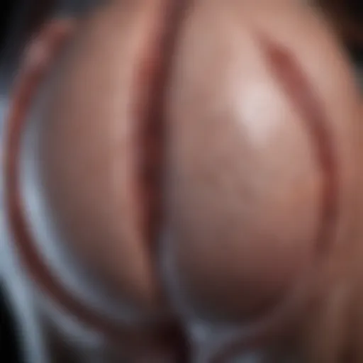High-resolution ultrasound scan showcasing prostate gland