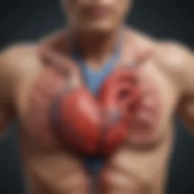 Atrial Fibrillation Effects on Heart Health Visual representation of atrial fibrillation and its effects on heart health.