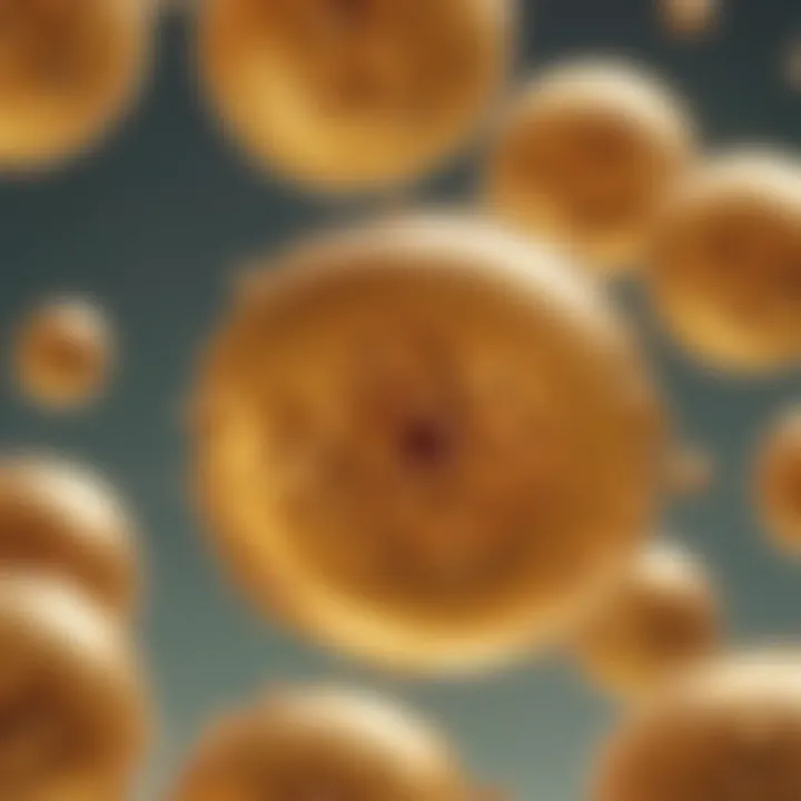 Illustration of Staphylococcus aureus bacteria