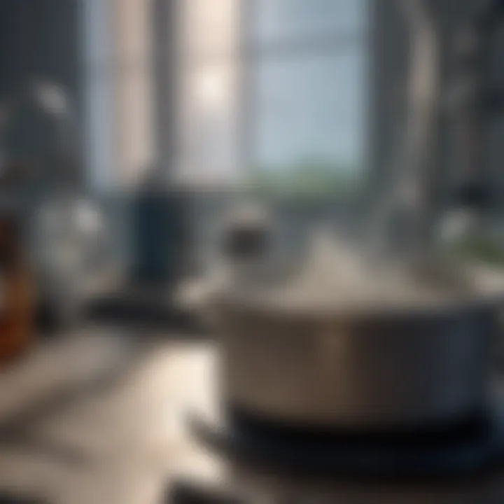 Photograph showcasing a pot filter in a laboratory setting