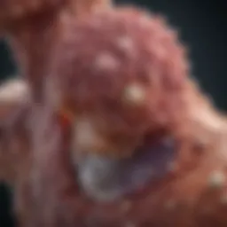 Detailed illustration of granuloma formation in sarcoidosis