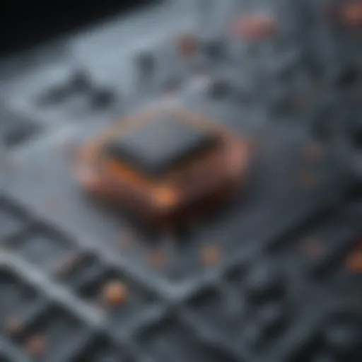Schematic diagram of silicon carbide electronic structure