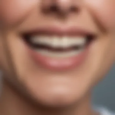 Dental Interventions and Smile Arc Before and after dental intervention showcasing smile arc
