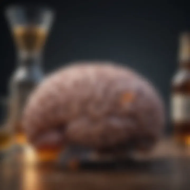 Brain activity influenced by alcohol consumption