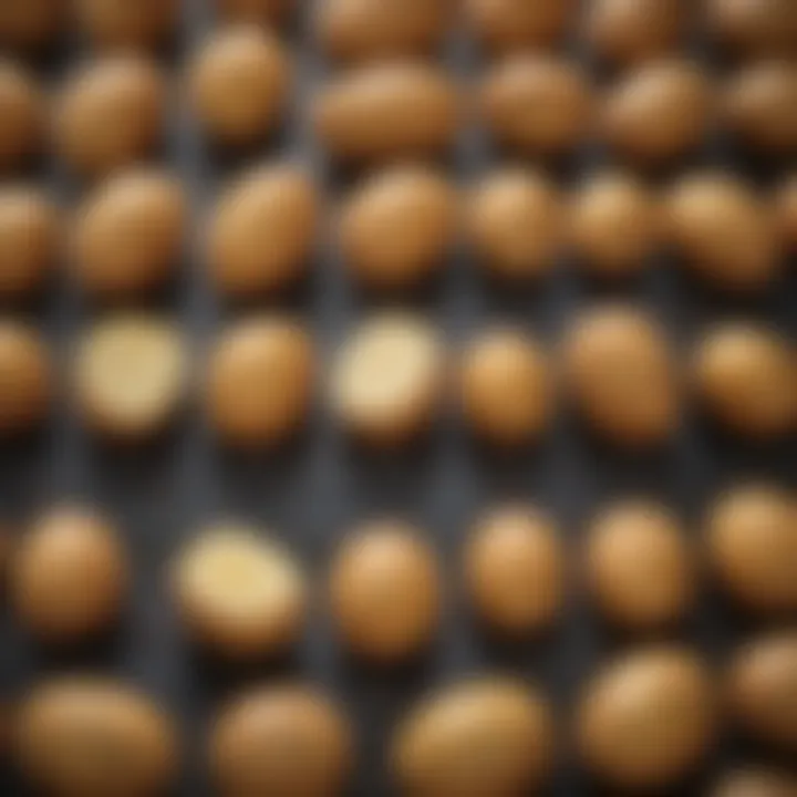 An infographic illustrating glycemic index levels among different potato preparations.